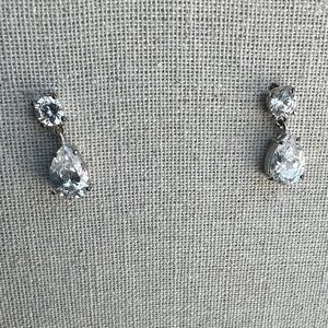 Elegant Silver Drop Earrings